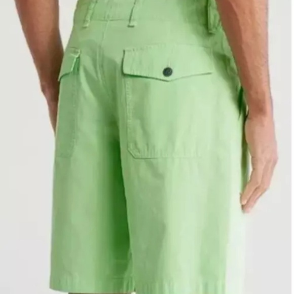 Rag & Bone Light Green Cliffe Peached Cotton Field Short NWT - Picture 2 of 6